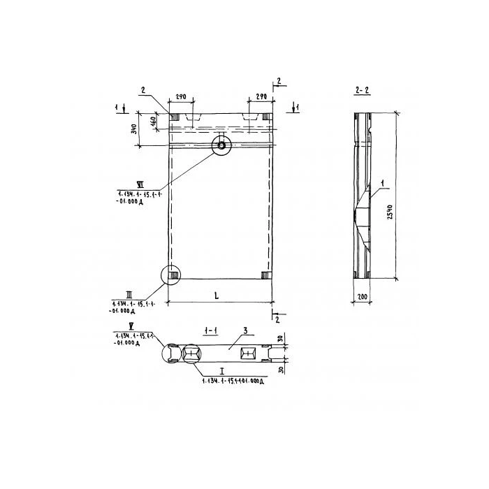 Вентиляционный блок БВ 30.8.4-1