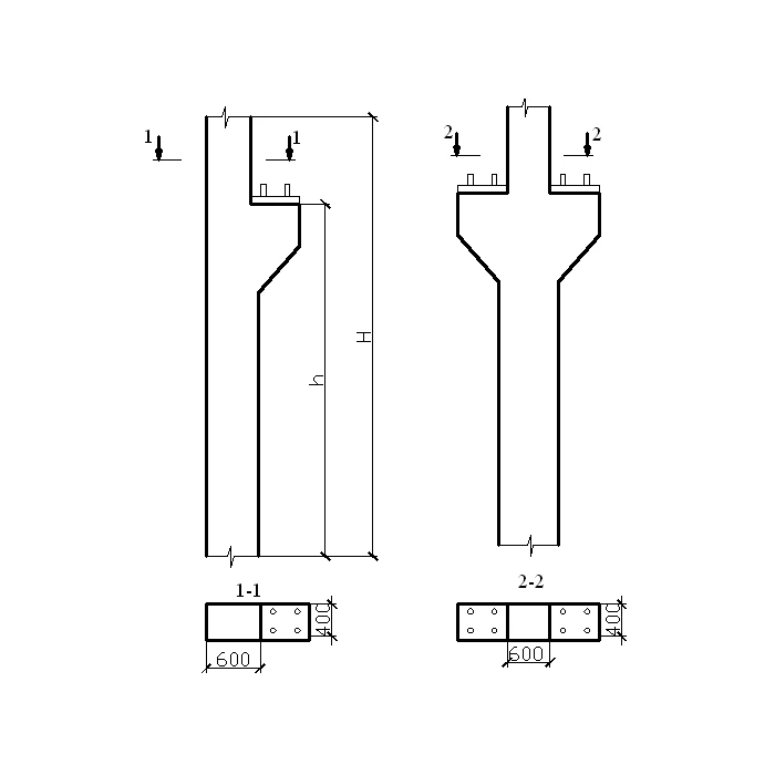 Колонна железобетонная 1к 144-7